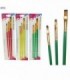 PINCEL 3PCS PUNTA PLANO 3C COLOR.140207