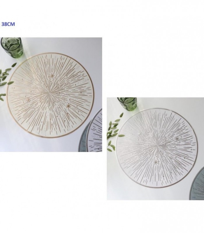 INDIVIDUAL RED.38CM ESTRELLA 2C 140180