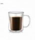 TAZA VIDRIO 250ML DOBLE FONDO 140170