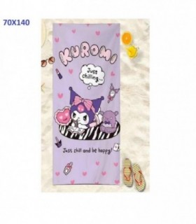 TOALLA INF.DE BAÑO 70X140CM KUROMI 140088