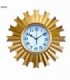 RELOJ DE PARED DORADO 25CM RED 140143