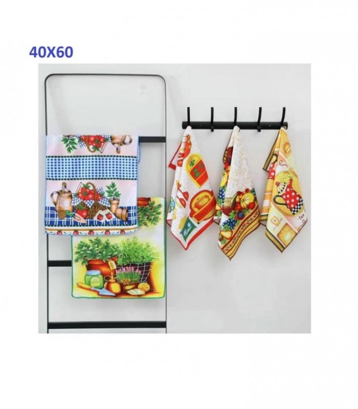 TRAPO DE COCINA 40X60CM ESTAMPADOS 140625