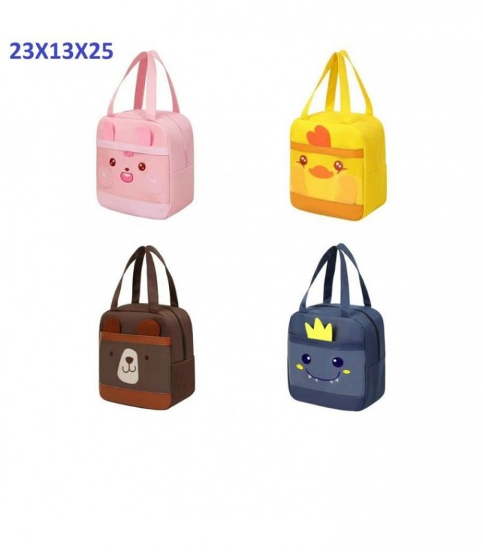 BOLSO TERMICO DE MANO 23X13X25CM ANIMAL 140545