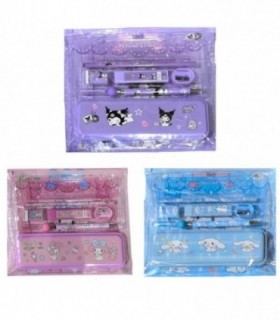 KIT.ESCOLAR 8 PCS KUROMI-CINNA-MELO 3365