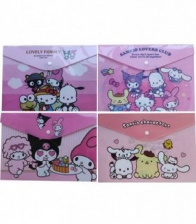PORTA DOCUMENTO 4C KUROMI SANRIO 240