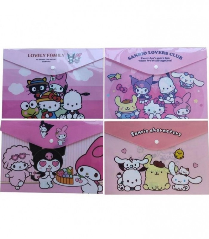 PORTA DOCUMENTO 4C KUROMI SANRIO 240