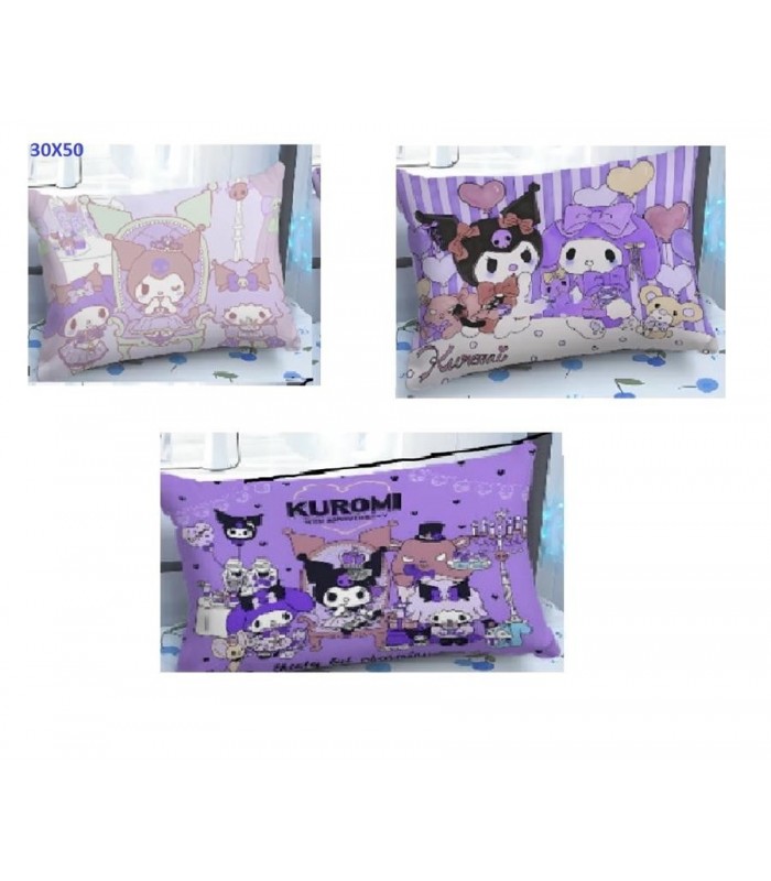 FUNDA DE ALMOHADA 30X50CM KUROMI 3C 140988