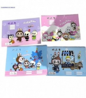 CUADERNO DE DIBUJO LABUBU 4D TH88