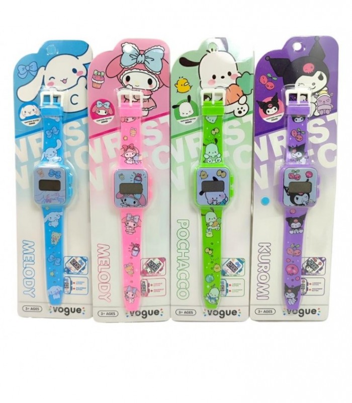 RELOJ INF.KUROMI-MELO-CINNA CART.5D 141022
