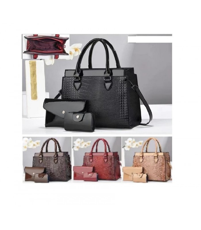 CARTERA 3PCS 4C GDE 27X14X22CM 141109