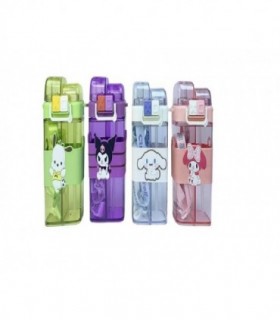 GARRAFA DE AGUA 550ML PLAST.KUROMI-MELO-CINNA 1411