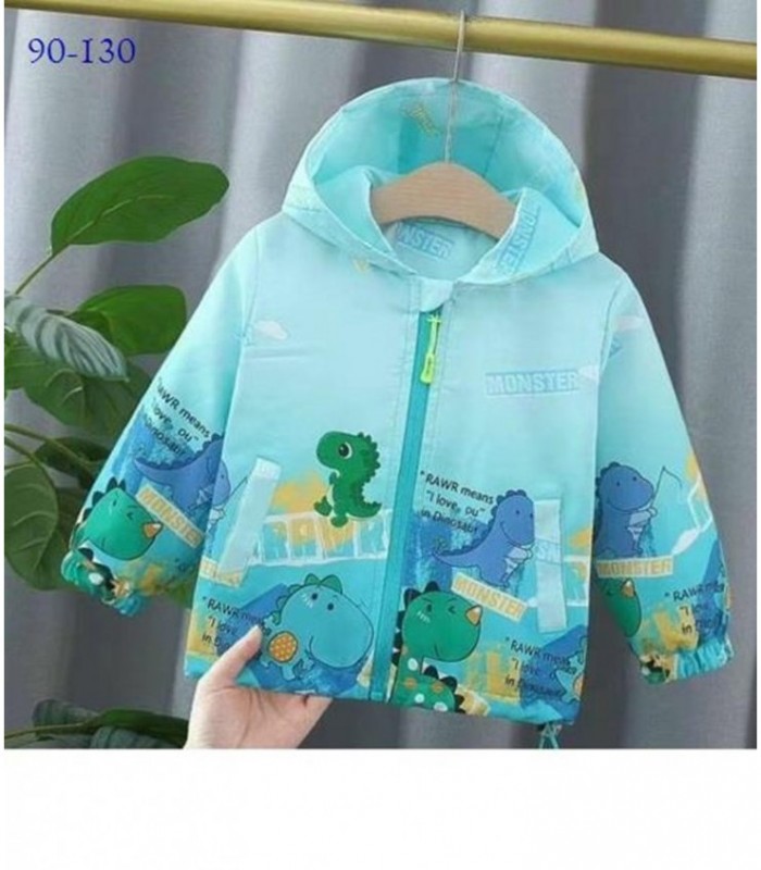 CAMPERA INF.DINO C-CIERRE-GORRA  2C 140331
