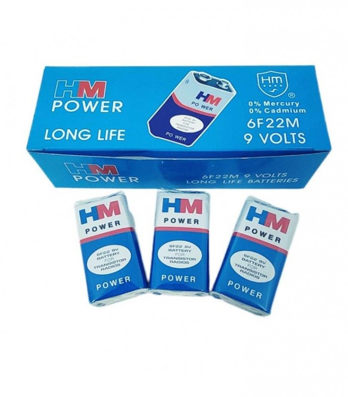 BATERIA 9VOLT C/10PCS 9