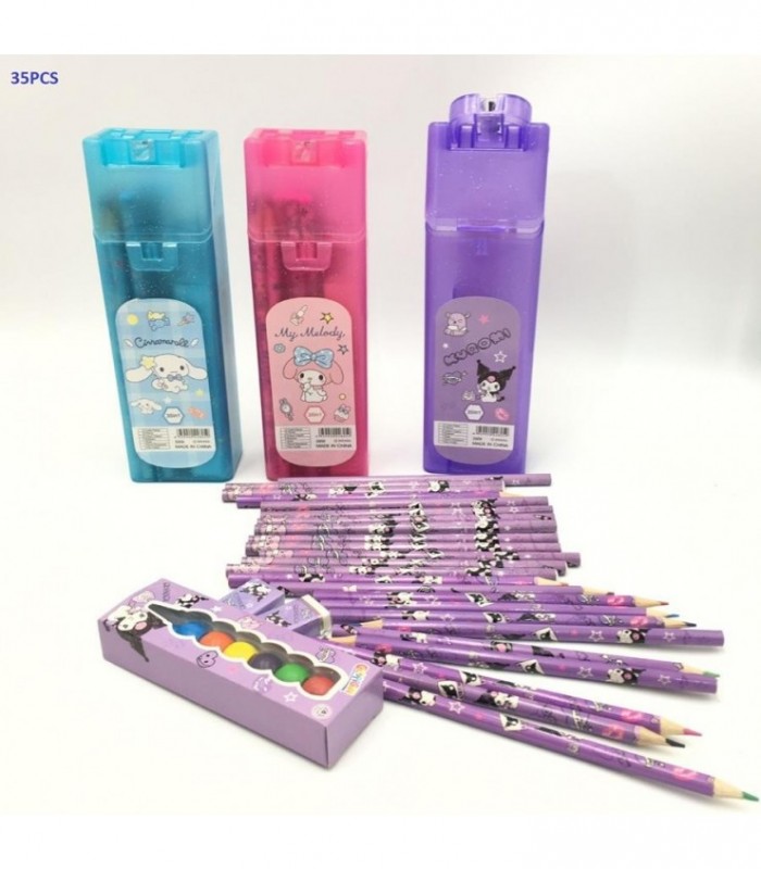 LAPIZ KIT 35PCS KUROMI-MELO-CINNA 2606