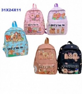MOCHILA CAPYBARA 2C 31X24X11CM 141377