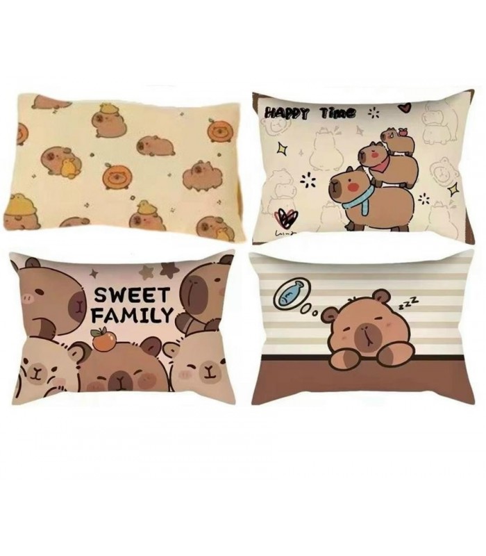 FUNDA DE ALMOHADA 40X60CM CAPYBARA 141494