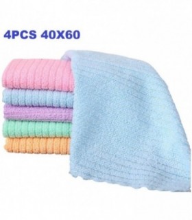 TRAPO MICROFIBRA 4PCS 40X60CM COLOR.138073