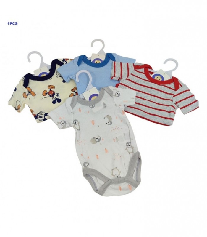 BODY 1PC BEBE MG CORTA NENA 0-3 A 6-9 C-PER 141745