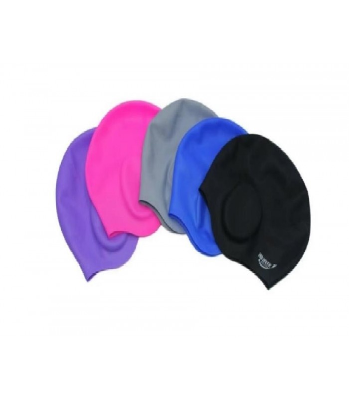 GORRA DE NATACION SILI.TP.OREJA 22.5X21CM 5C 13889