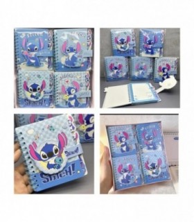 CUADERNITO STITCH C-TAPA 4D XQ-6410