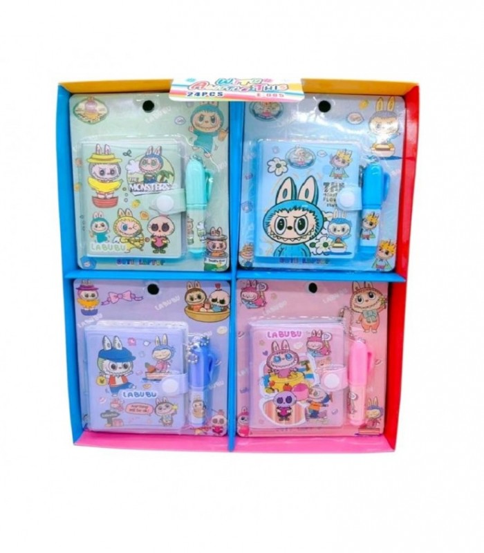 AGENDA MINI C-BOLIGRAFO LABUBU 4C 140908