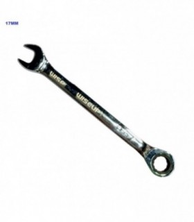 LLAVE COMBINADA CATRACA 17MM WISEUP 031317