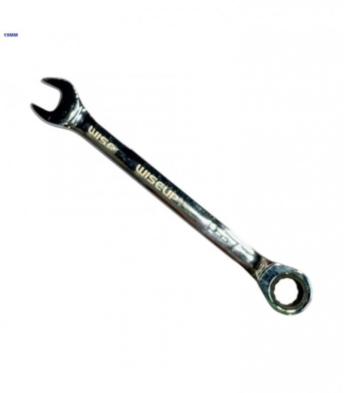 LLAVE COMBINADA CATRACA 19MM WISEUP 031319