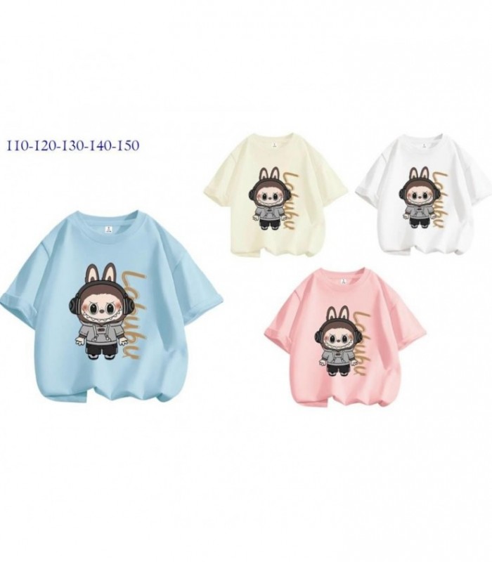 REMERA LABUBU 4C 2DIB INF.110 A 150 142753
