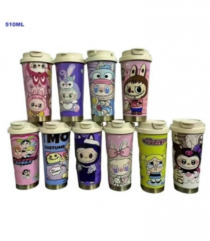 VASO TERMICO LABUBU 510ML 5C C-2PICO 142211
