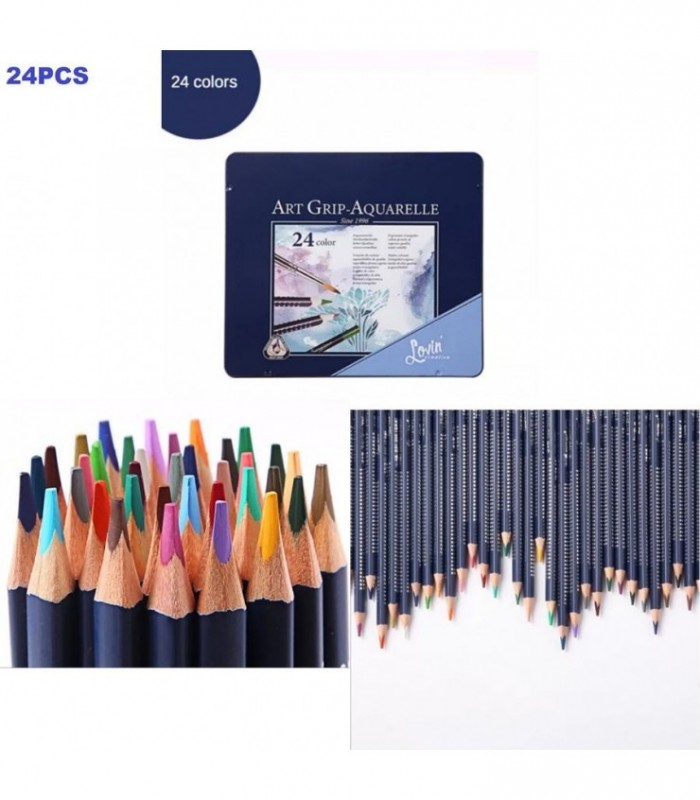 LAPIZ DE COLOR 24PCS ACUARELA TALA G-SR24