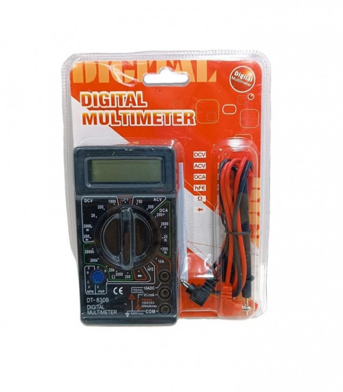 MULTITESTER DIGITAL DT-830B CART.131544