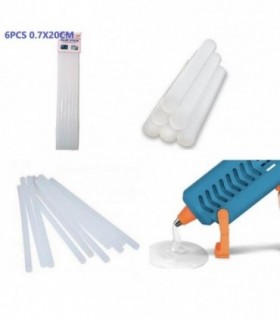 SILICON FINO 0.7X20CM 6PCS GLUE 133864