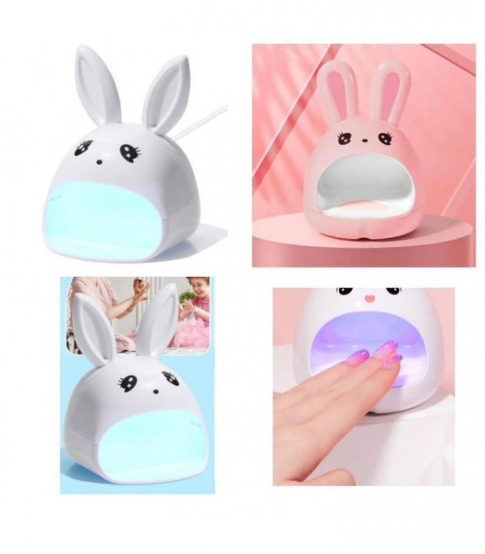 HORNO LED P-UÑA MINI USB CONEJO 2C 138463