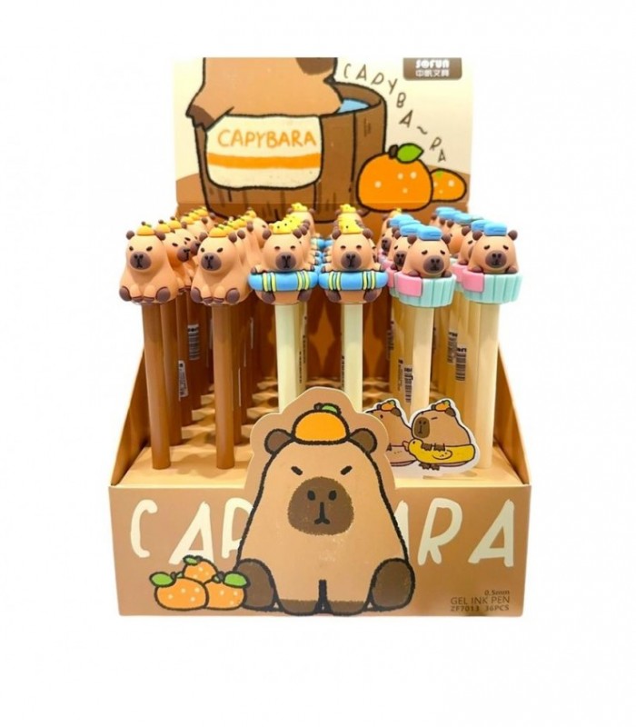 BOLIGRAFO CAPYBARA 3D ZF7013