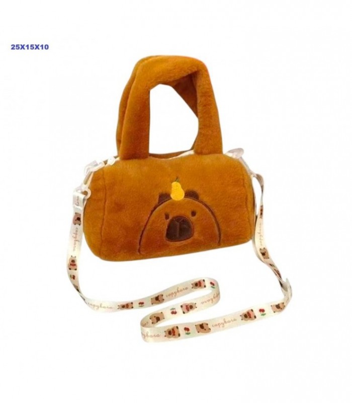 CARTERA CAPYBARA C-PELO 25X15X10CM 141372