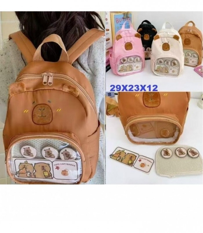 MOCHILA CAPYBARA 3C 29X23X12CM 141378