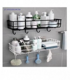 PORTA SHAMPOO INOX 27.5X10X10CM PEGABLE 2C 142384