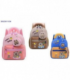 MOCHILA CAPYBARA C-MONEDERO 4C 30X23X11CM 142863