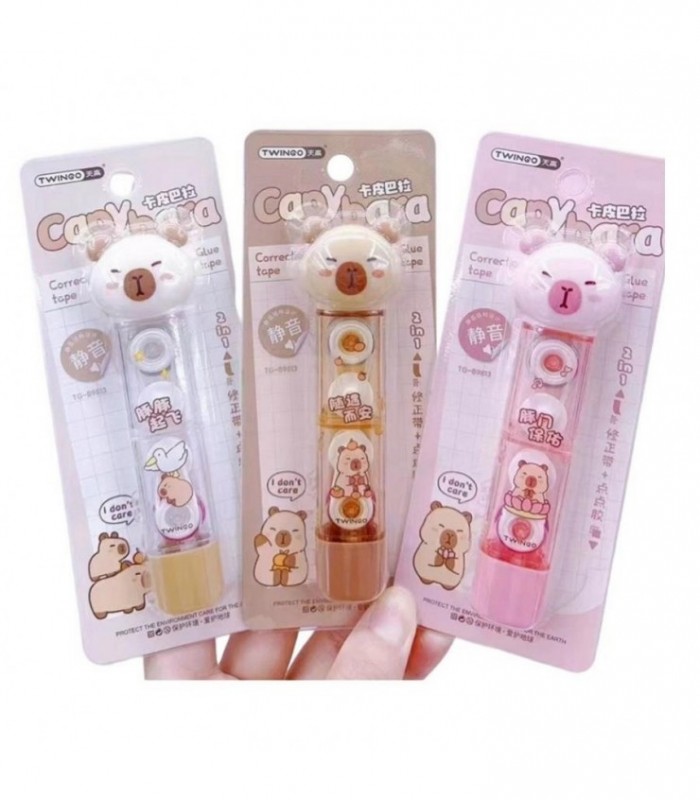 CORRECTOR CINTA CAPYBARA CART.TG-B9813