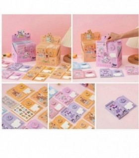 CUADERNITO C-PAPEL STICK CAPYB-KUROMI SS-197