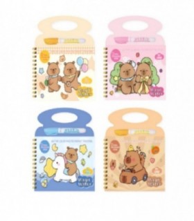 CUADERNO P-PINTAR 14X20 C-AGUA CAPYBARA BC9-03