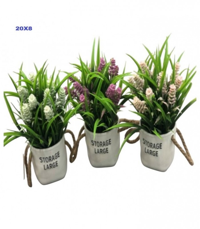 PLANTA  ARTIFICIAL C-PLANTERA 20X8CM 4C 142341