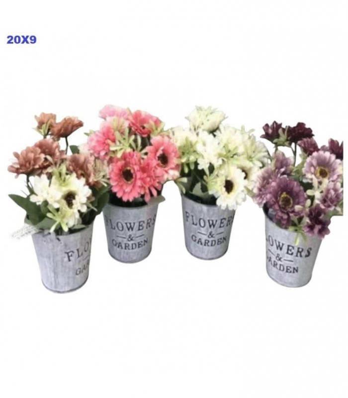 PLANTA RTIFICIAL C-PLANTERA 20X9CM 6C 142337