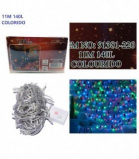 PISCA 1 LINEA 11M 220V 140L COLORIDO 91381-220