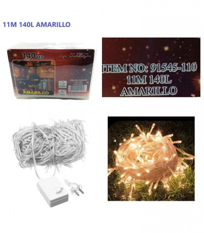 PISCA 1 LINEA 11M 110V 140L AMARILLO 91545-110