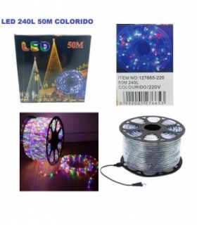 PISCA 1 LINEA 50M 220V 240L COLORIDO 127665-220