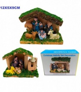 PESEBRE NAVIDEÑO 12X5X9CM 4D 127722