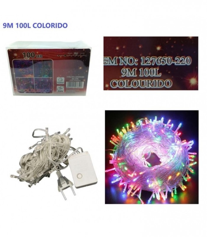 PISCA 1 LINEA 9M 220V 100L COLORIDO 127650-220