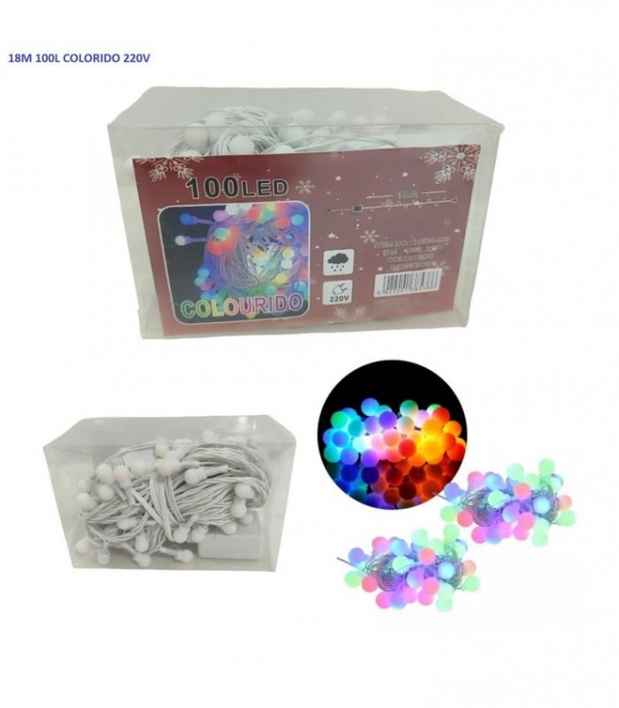 PISCA 1 LINEA 18M 220V 100L COLORIDO 138538-220