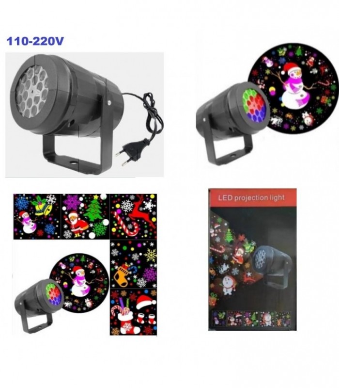 PISCA 7 REFLECTOR 110-220V PAPA NOEL 141663